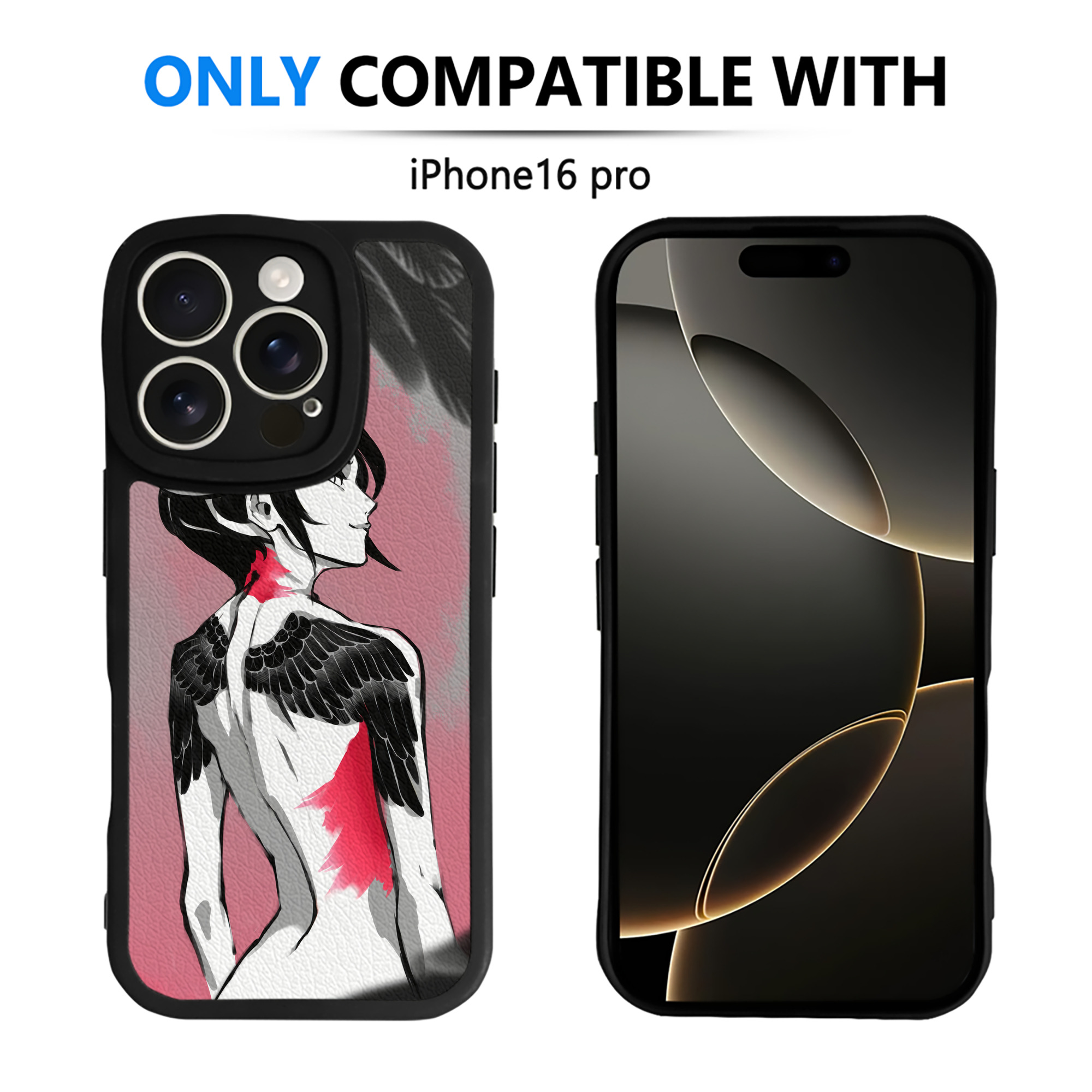 （画像用） ブリーチ BLEACH 【iPhone 16シリーズ対応】シリコンスマホケース（レザー調） 材質：シリコン